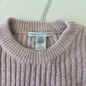 Cozy cropped crew neck sweater - perfect for fall!